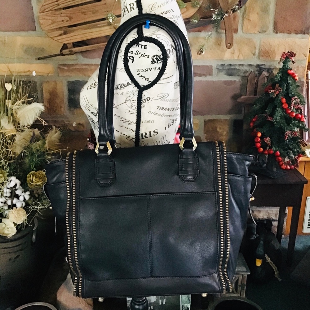 orYANY Tara Leather Tote Bag - Picture 2 of 9